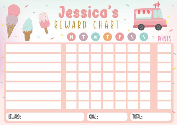 Personalised Reward Chart