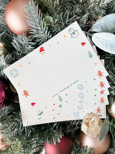 Christmas Personalised Note Card