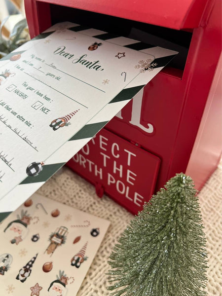 Santa Kit (Including Stickers and Door Hanger)