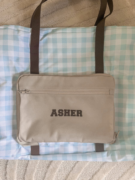 Personalised Foldable Travel Bag (Does not come with Additional Strap)