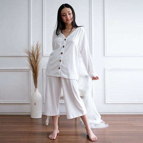 Knit - Clay Long Pyjamas Set (In Stock)