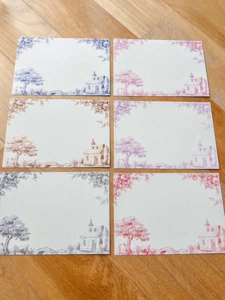 Toile de Jouy v.2 - Personalised Note Card