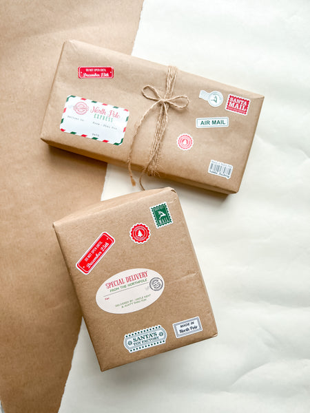 Personalised Christmas Gift Labels (Stickers)