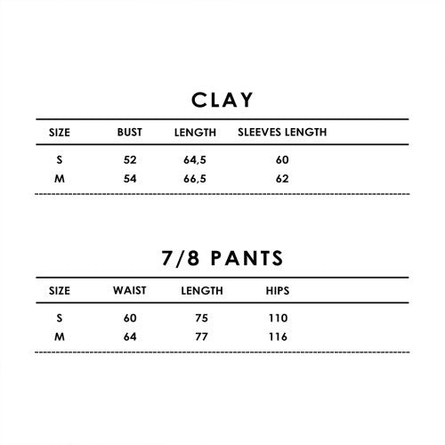 Knit - Clay Long Pyjamas Set (In Stock)