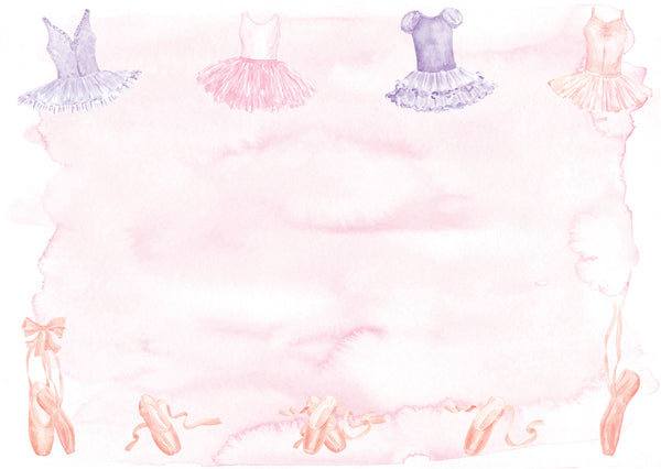 Ballet - Personalised Note Card